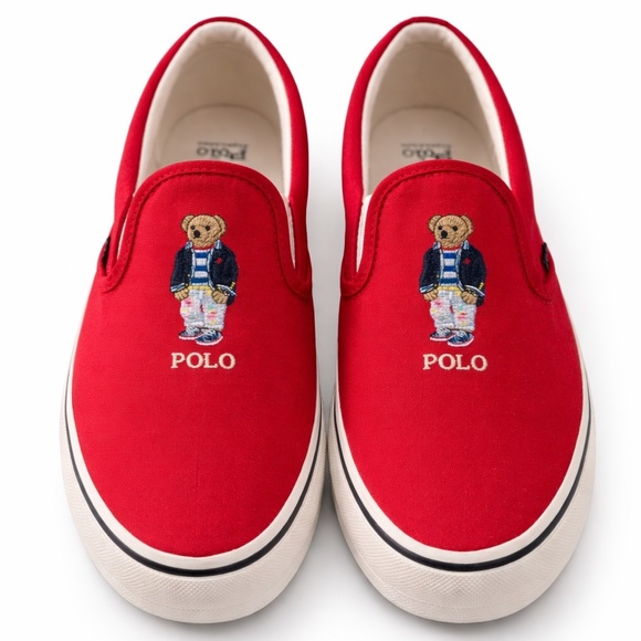 Polo Ralph Lauren Other - NWOT! Polo Ralph Lauren | Men's Keaton Polo Bear Canvas Sneakers | 10.5